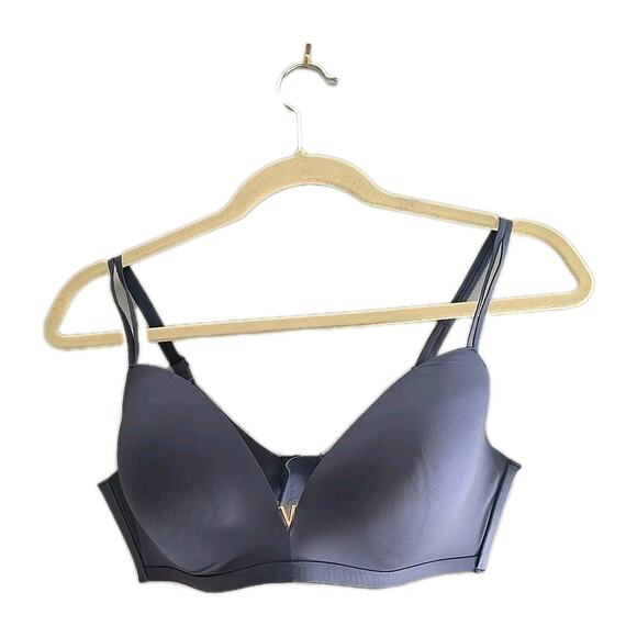 Victoria's Secret Purple Full Coverage Padded Wire Free T-Shirt Bra Size 36D - Picture 1 of 6